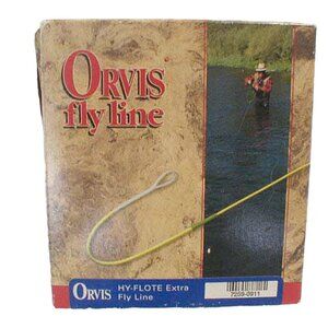 NEW ORVIS FlY FISHING HY FLOTE EXTRA FLY LINE!  WF-12-F SSS  LIGHT BLUE FLOATING